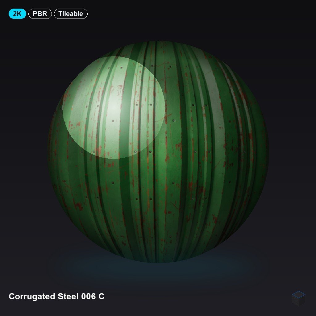 Corrugated Steel 006 C