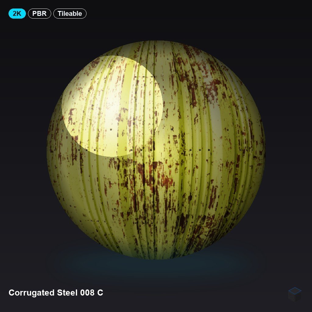 Corrugated Steel 008 C