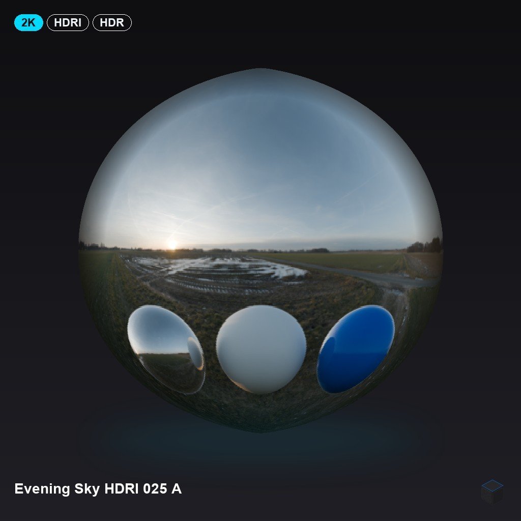 Evening Sky HDRI 025 A