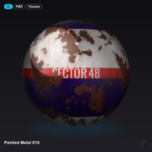 Painted Metal 015
