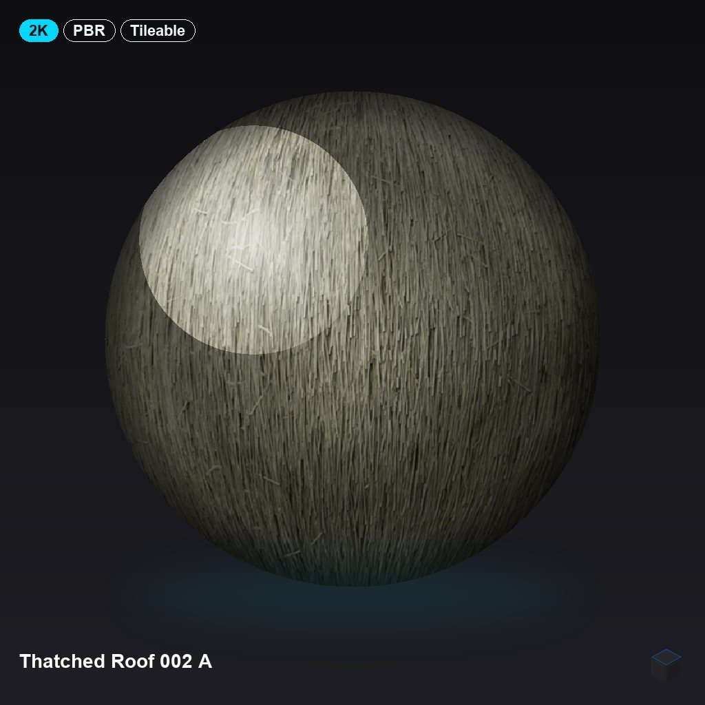 Thatched Roof 002 A
