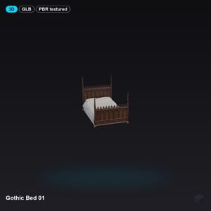 Gothic Bed 01