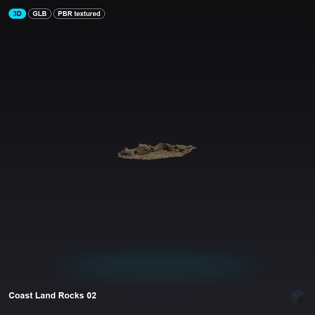 Coast Land Rocks 02
