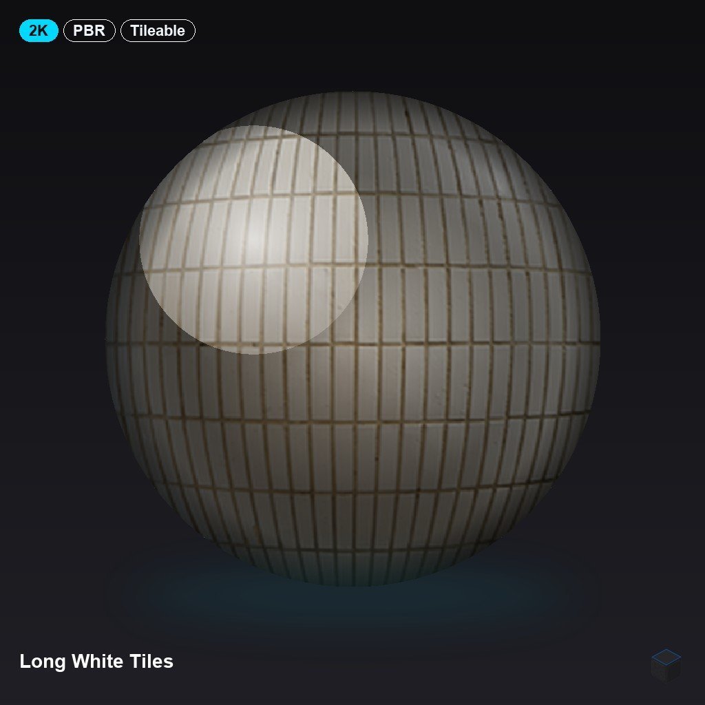 Long White Tiles