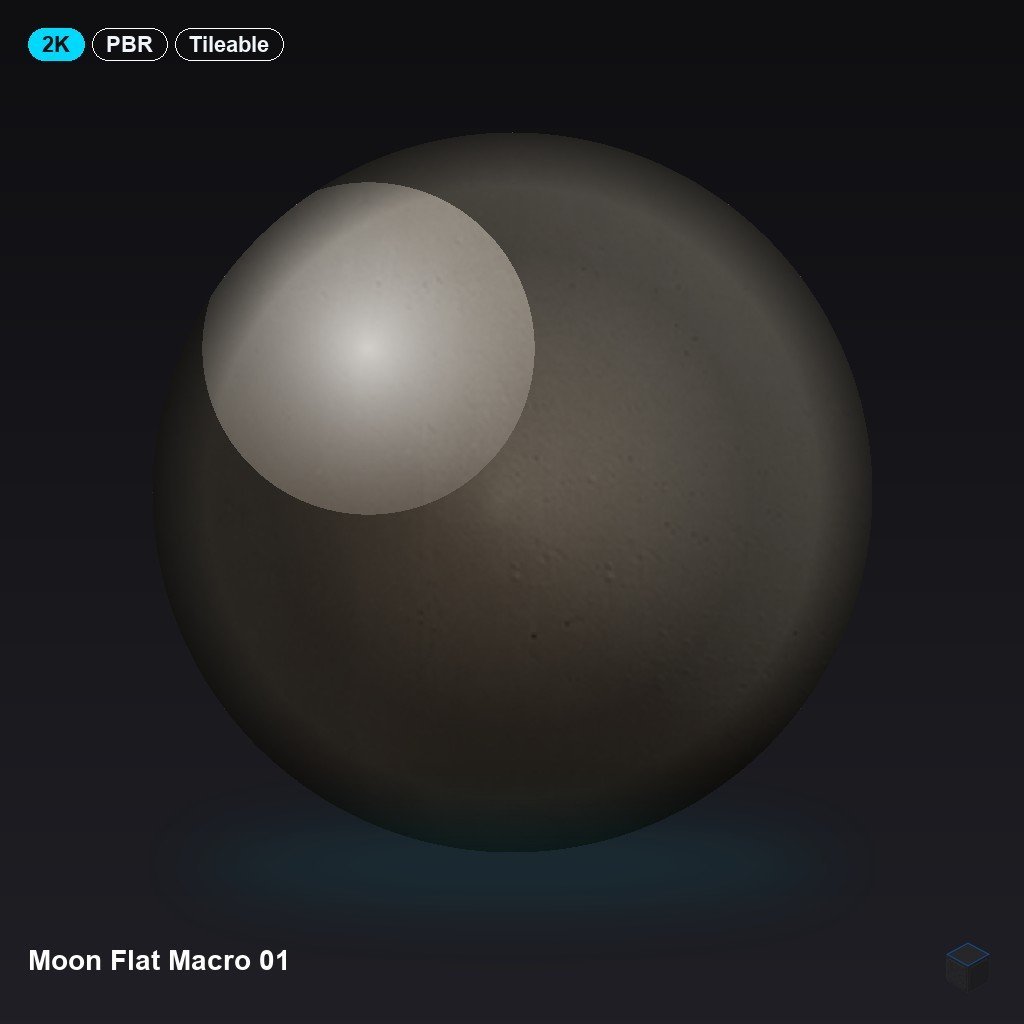 Moon Flat Macro 01