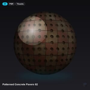 Patterned Concrete Pavers 02