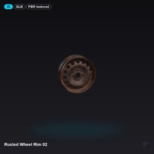 Rusted Wheel Rim 02