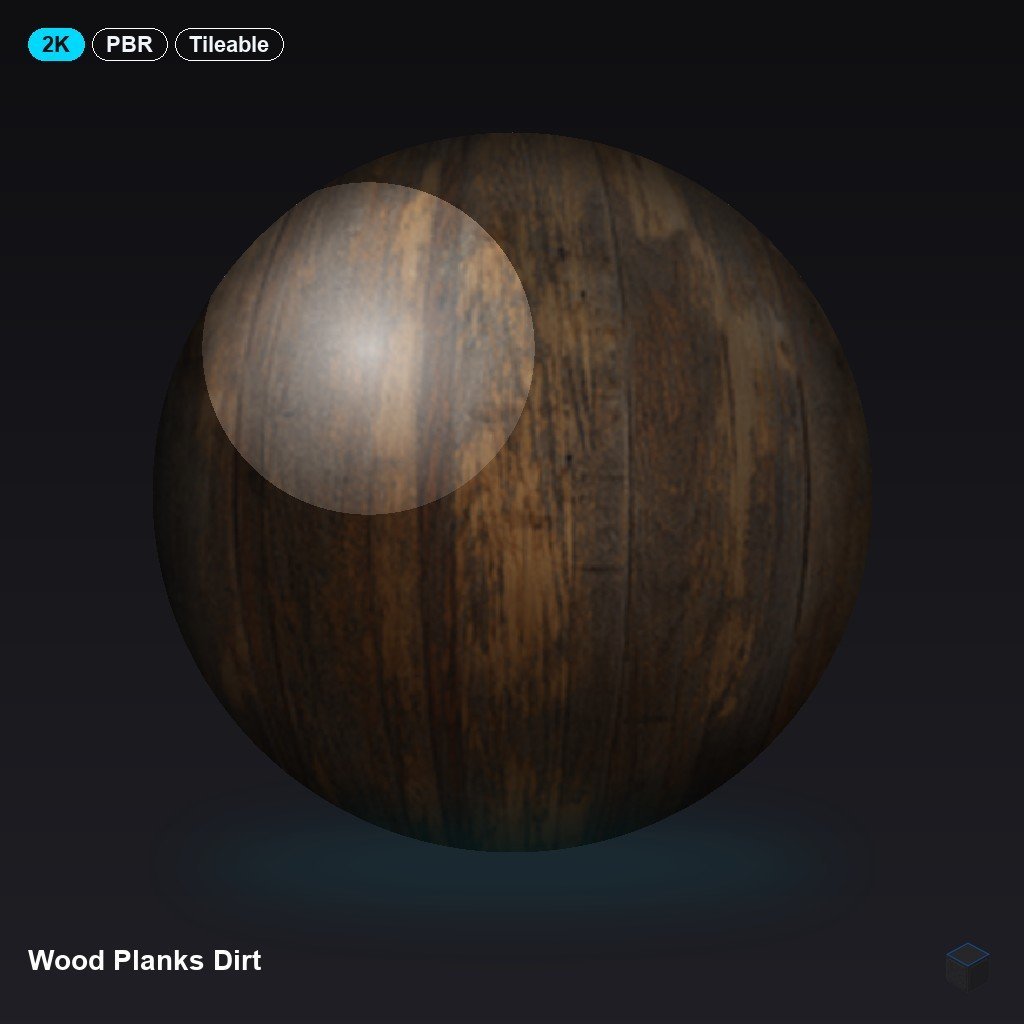 Wood Planks Dirt