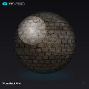 Worn Brick Wall